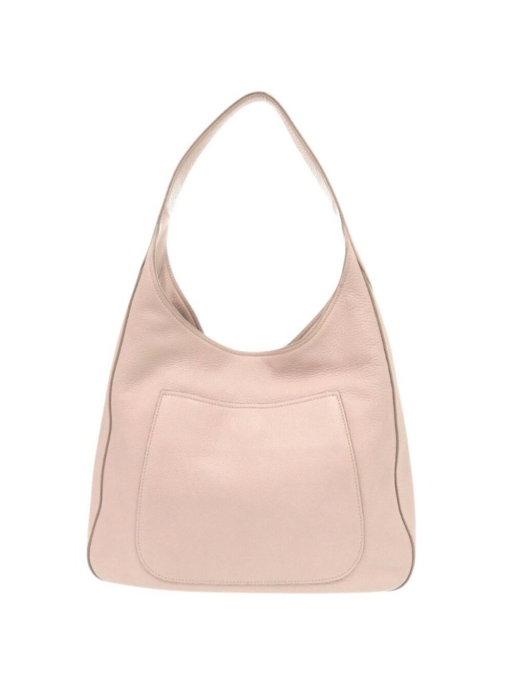 Prada Logo Leather Pink Shoulder Bag